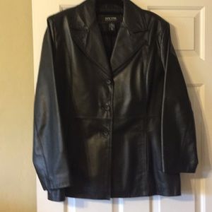 Leather jacket